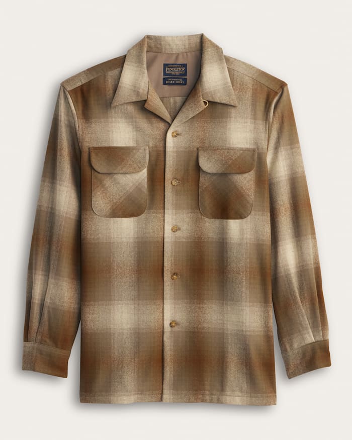 MEN'S PLAID BOARD SHIRT